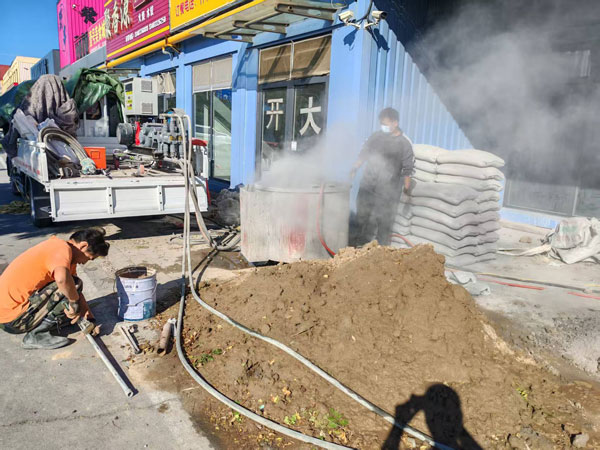 柯坪顶管注浆加固